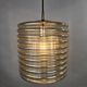 Pendant glass lamp by Peill & Putzler 1970s