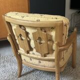 Guillerme et Chambron, Fauteuil en chêne José, Edition Votre Maison 1960