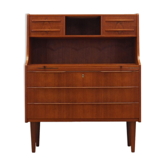 Teak secretary, Danish design, 1970s, production: Denmark