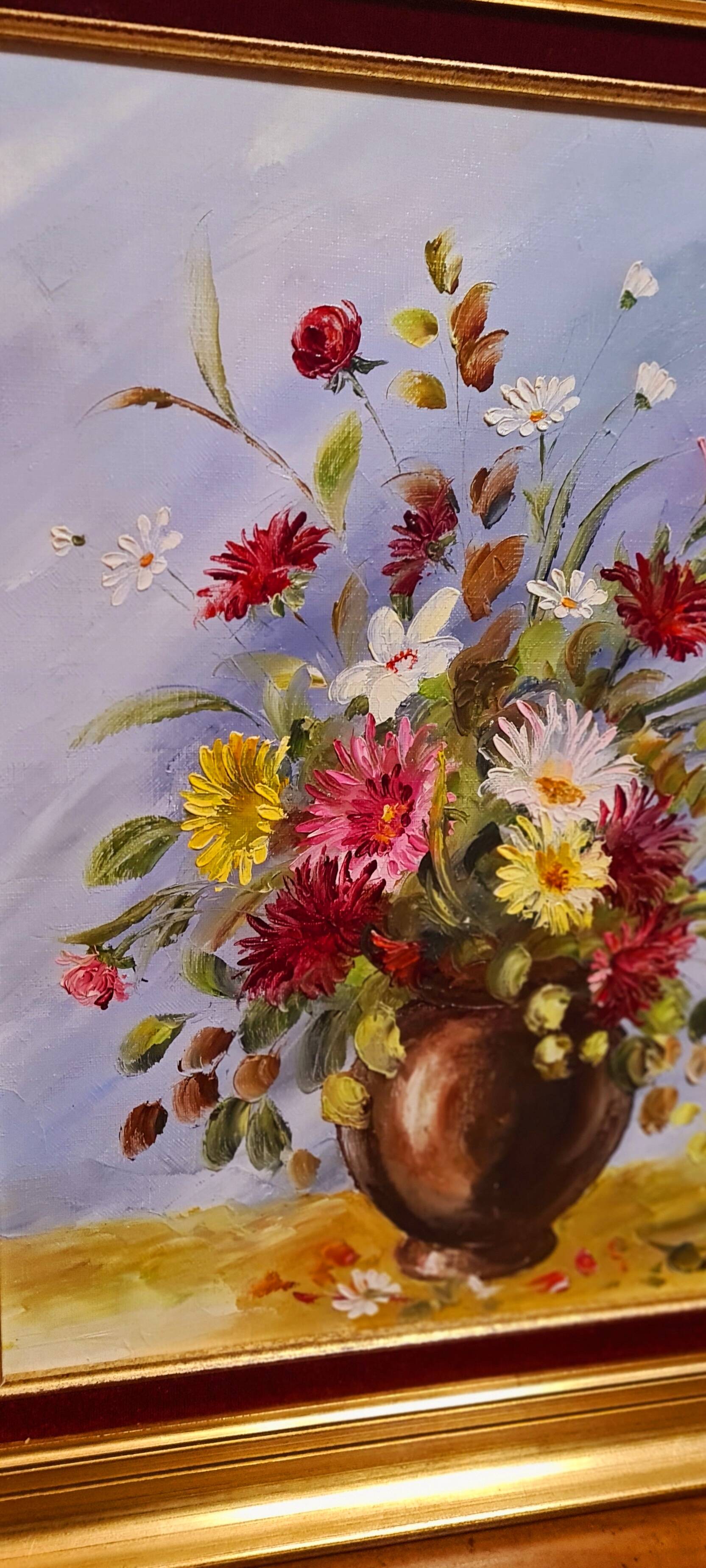 Large Oil on canvas Renaud Gouiran