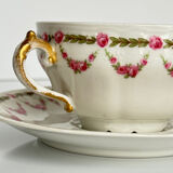 Set of 6 Teacups with Saucers | Bernardaud circa 1900