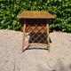 Rattan desk