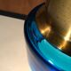 Brass and glass pendant light by Hans Agne Jakobsson 1970