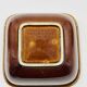 Lot 3 Square Plates Stoneware Deco Hälsingborg K.J. Svensson