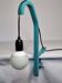 Designer desk lamp model O10 turquoise blue by Guillaume Delvigne for Specimen Editions