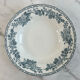Set of 5 mismatched deep plates in earthenware and stoneware.