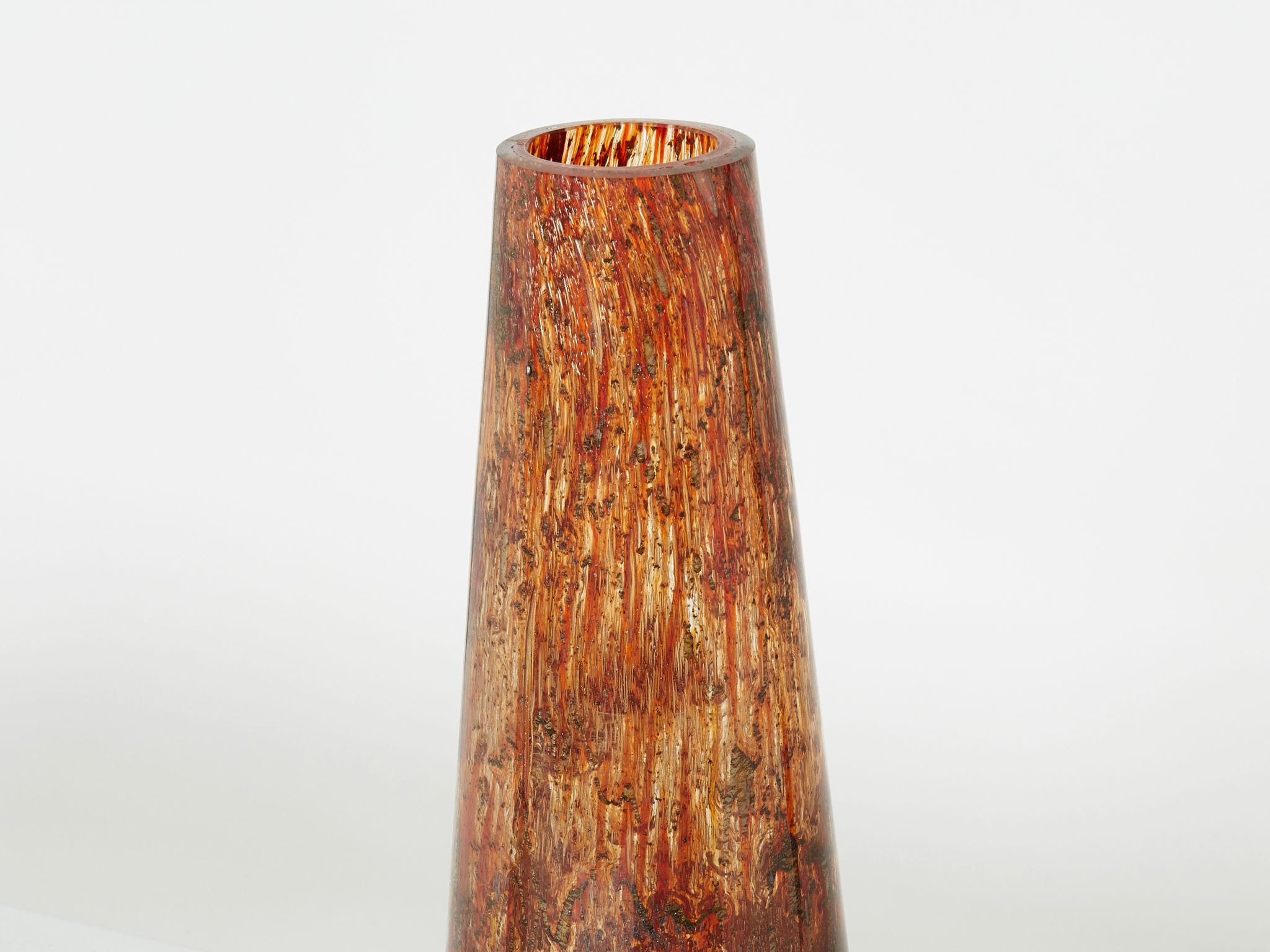 Vase verre de murano vers 1970