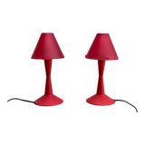Pair of Italian Veneta Lumi lamps