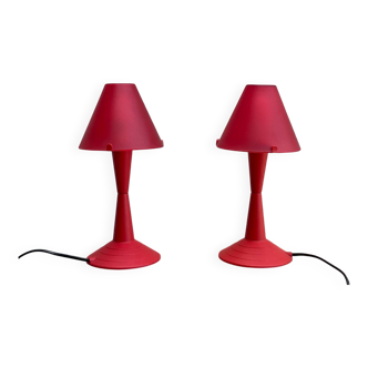 Paire de lampe italienne Veneta Lumi