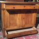 Buffet support in walnut empire era