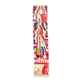 Berber Boujad multicolored wool hallway rug 70x360 cm