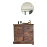 Buffet meuble de métier ancien
