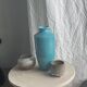 Vase bleu turquoise H25,5