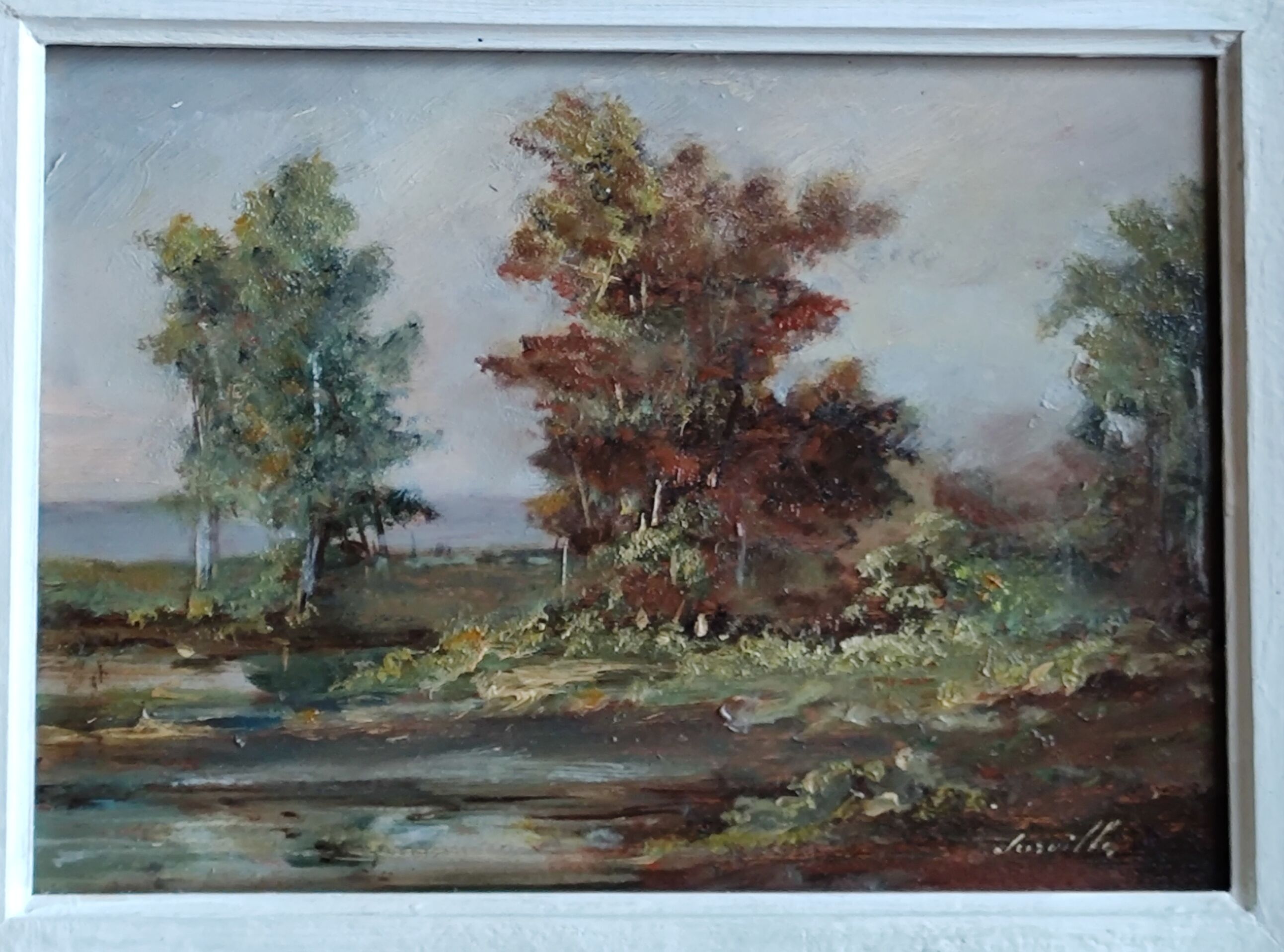 Pair of old paintings