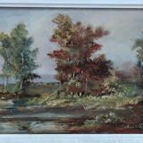 Pair of old paintings