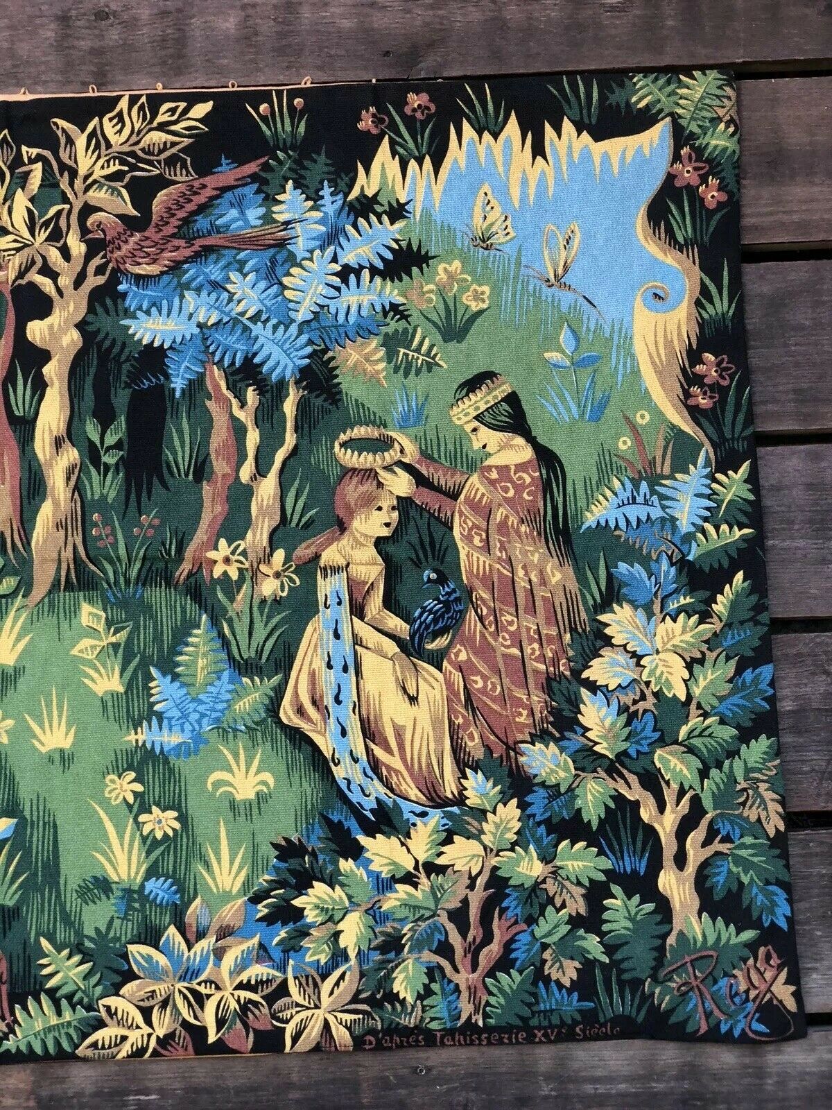 ROGA Tapestry Printed, edition " Starry Lis!ères " edirama / Idylls