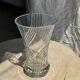 Vase en verre à décor géométrique