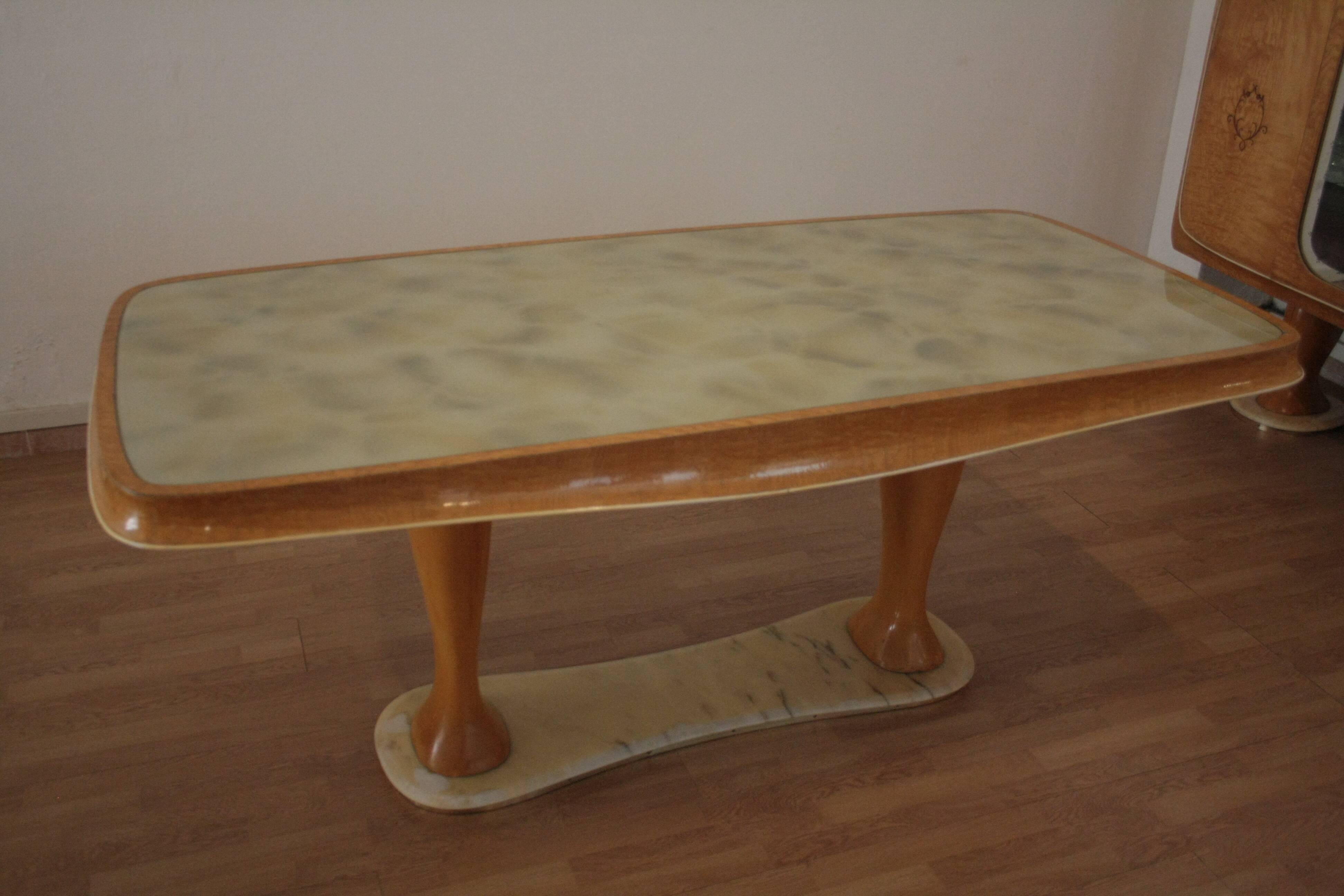 Mid-century modern dining table, 1950s