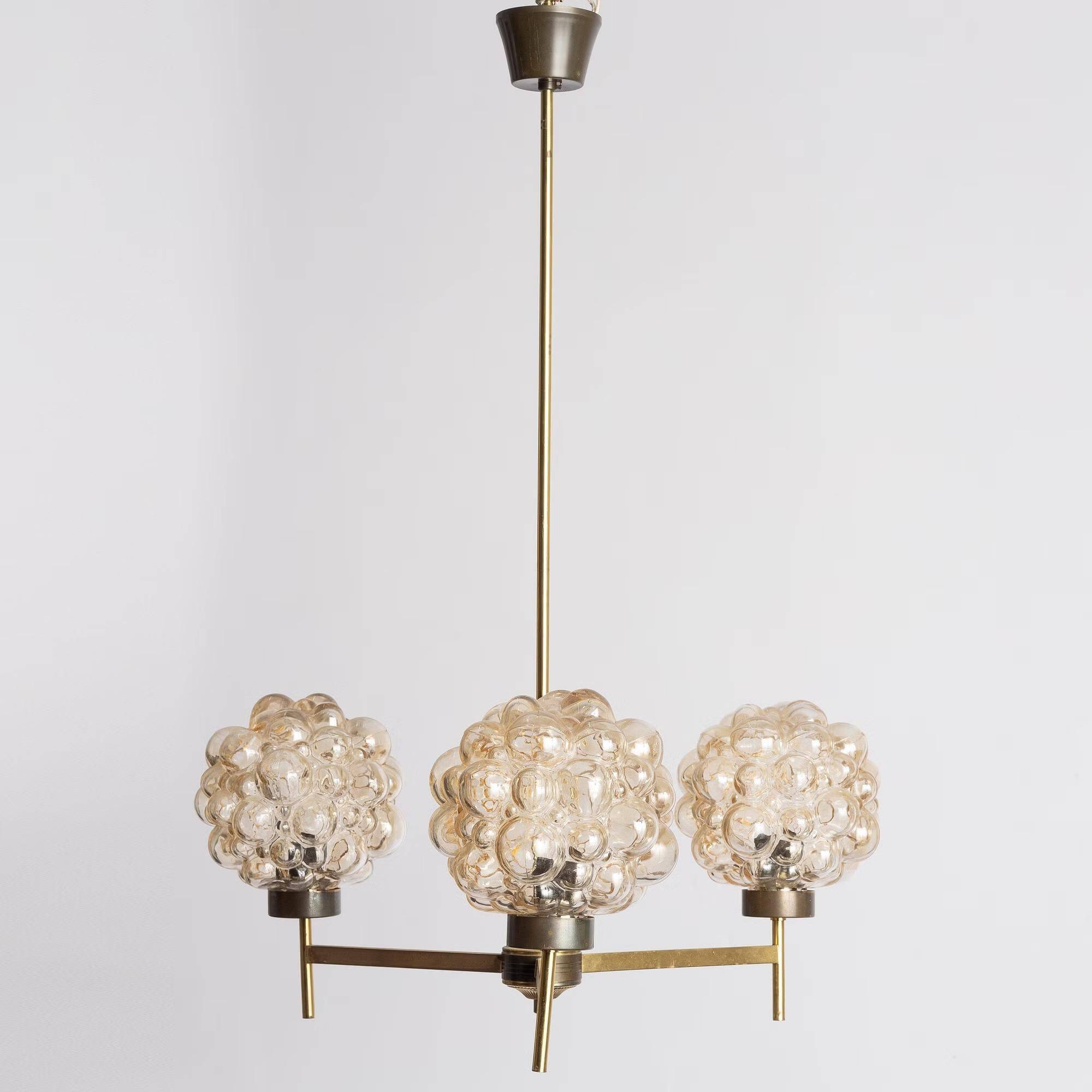 Helena Tynell Bubble Lustre Glashütte Limburg Germany 1960