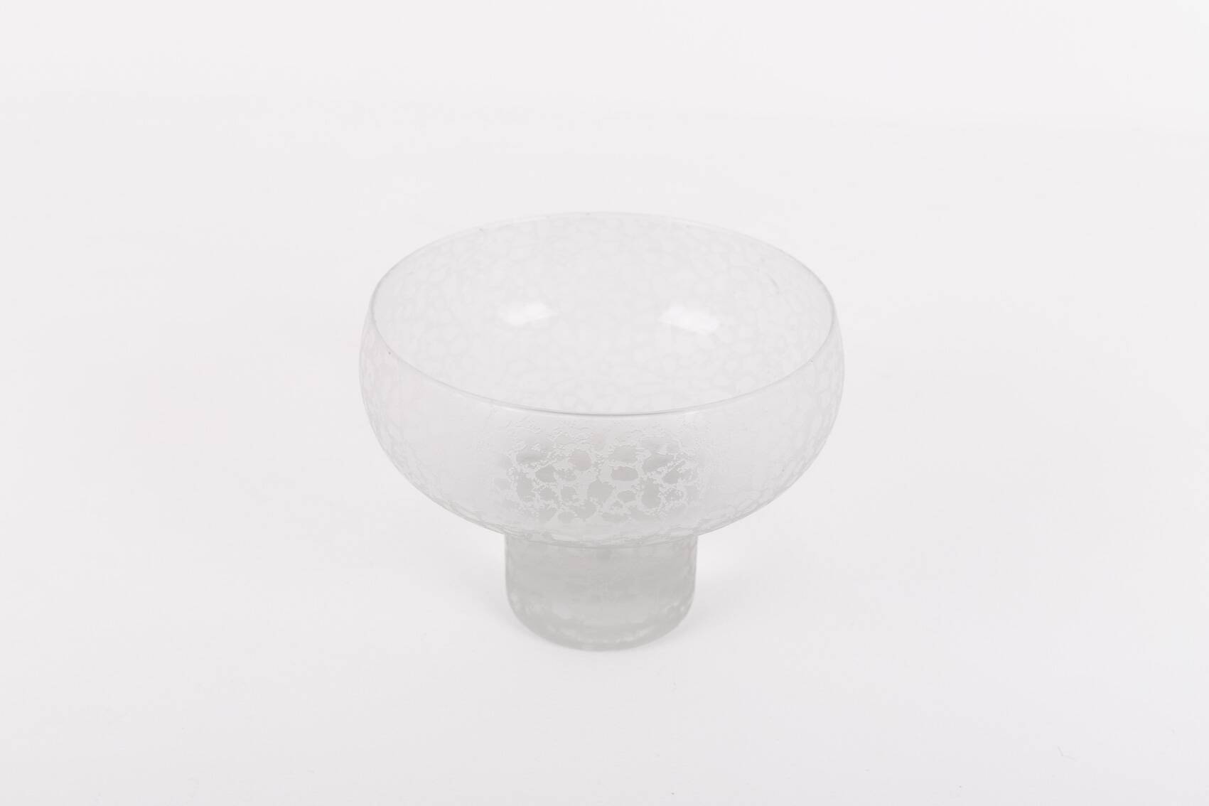 Italian design crystal bowl from 1980’s