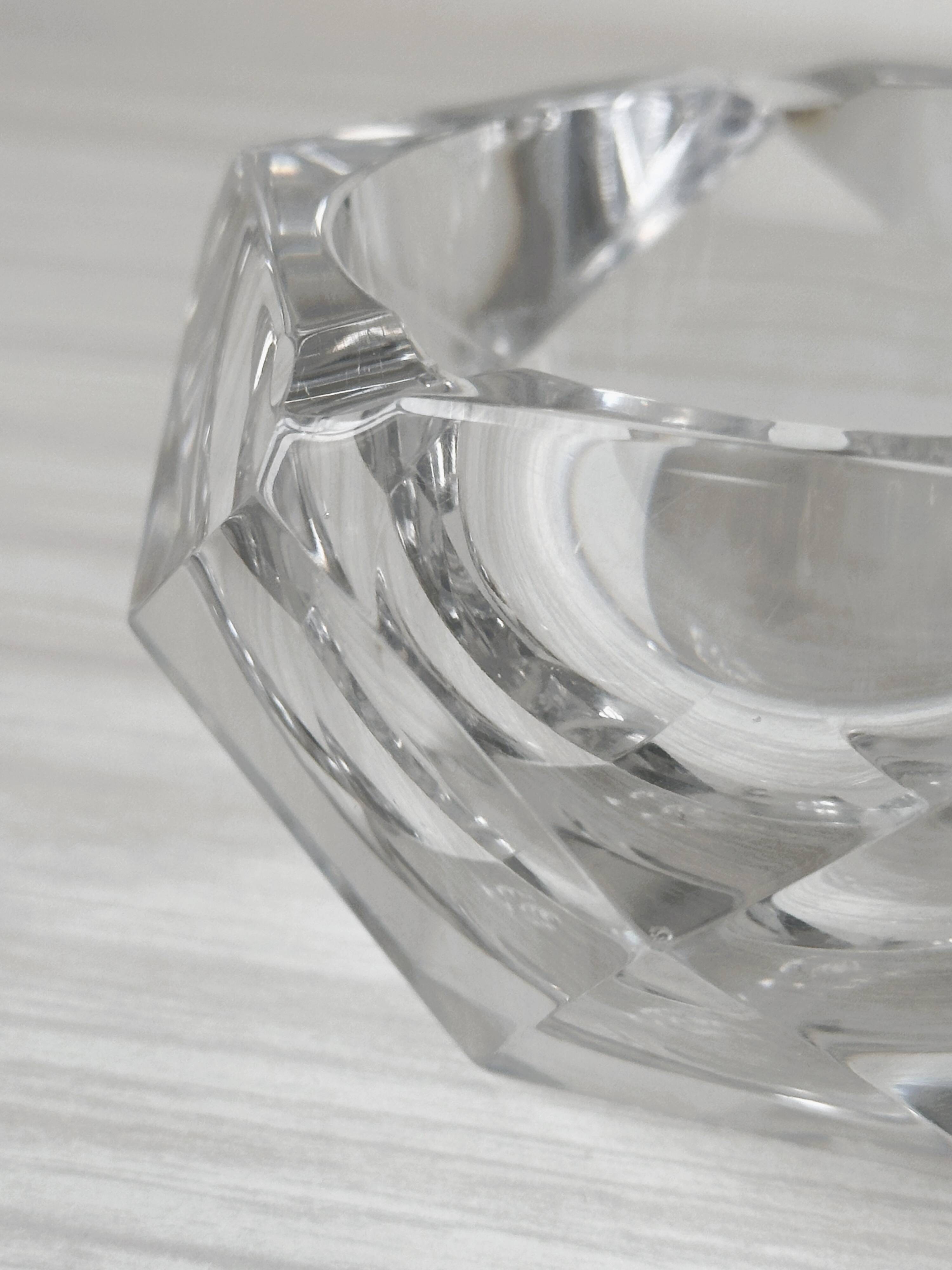 Crystal ashtray