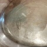 2 silver metal trays hotel bellevue