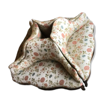 Italian sofa suite, four pieces, late 19th century.