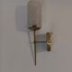 Wall lamp in golden brass Vintage. 1960.