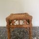 Tabouret en rotin peacock