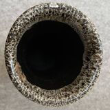 Glazed stoneware vase, 1960s-70s