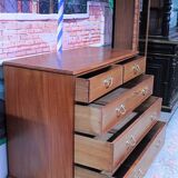 English chest of drawers mahogany XIX