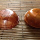 Set of 6 bowls Danish teak