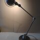 Workshop lamp Jieldé 2 industrial arm patina graphite rifle barrel