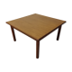 Scandinavian design teak square coffee table