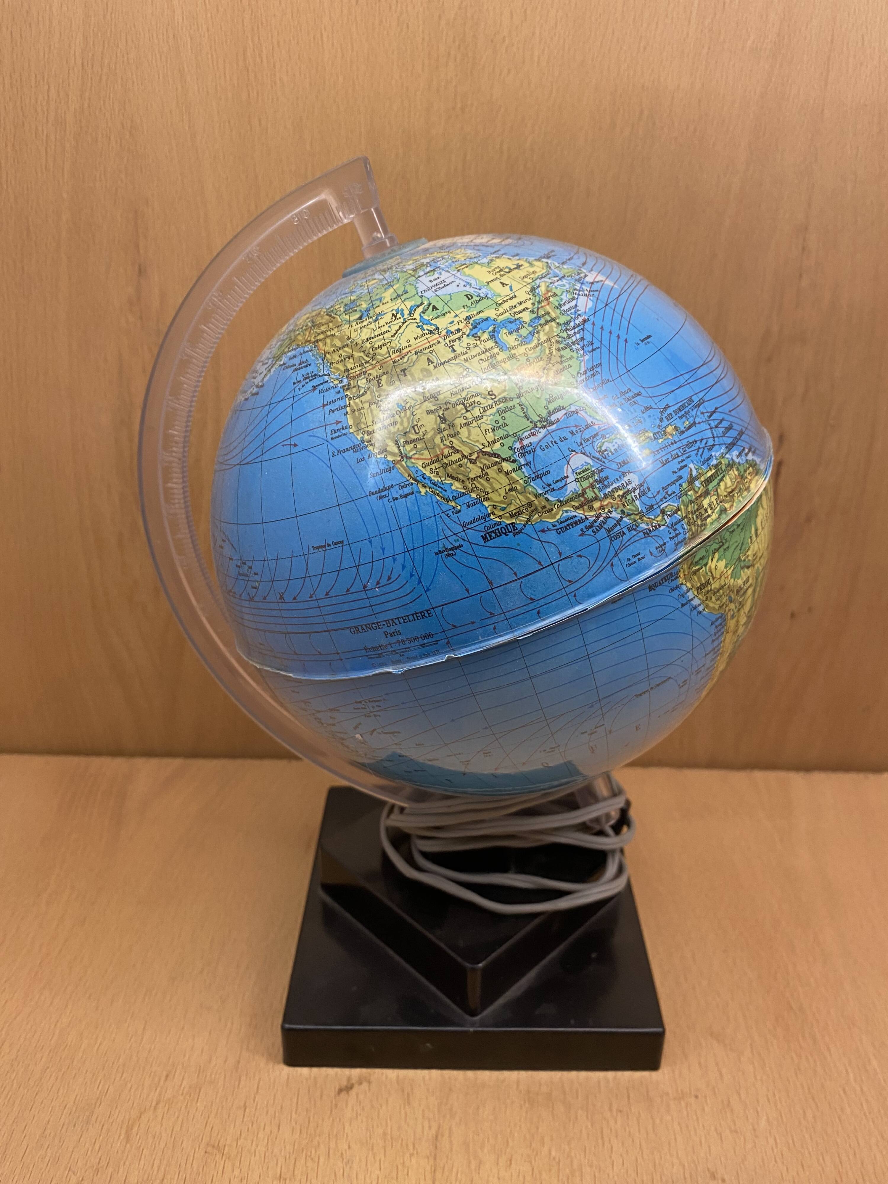 Terrestrial globe 70s