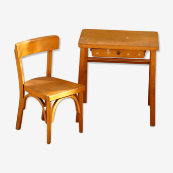 Desk and chair child baumann