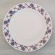 Digoin Sarreguemines earthenware plates Vintage Salies model