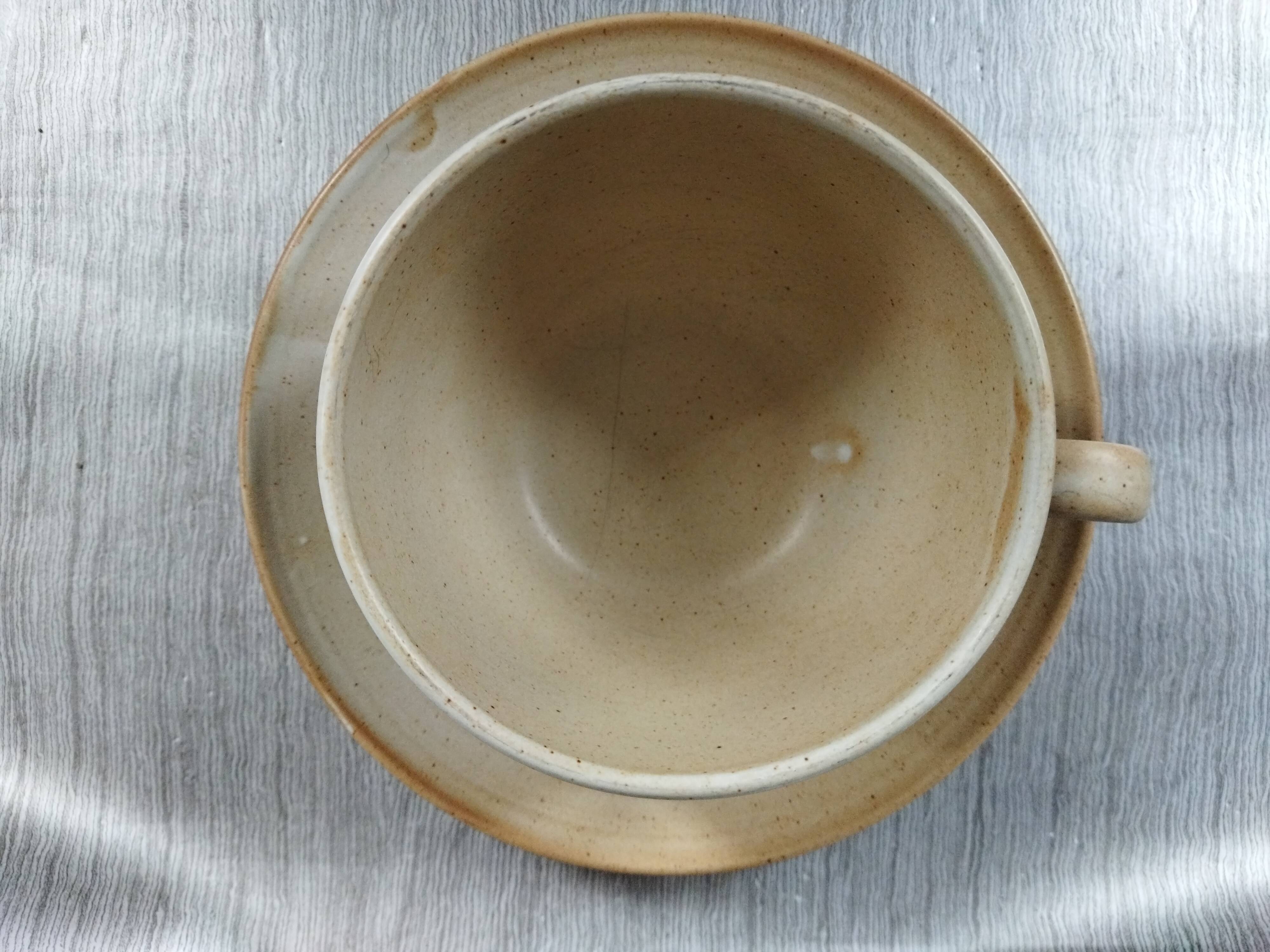 CNP Grès Village stoneware breakfast cup