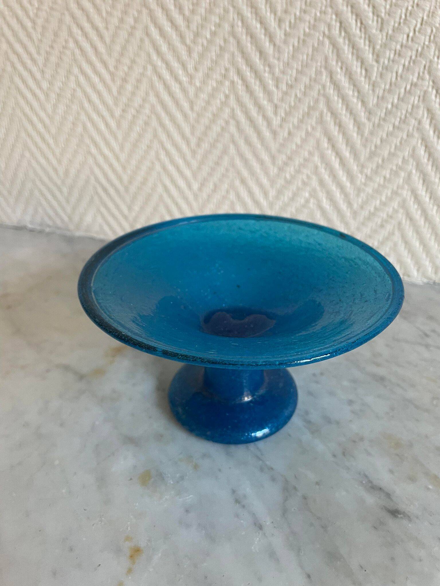 Biot blue bowl