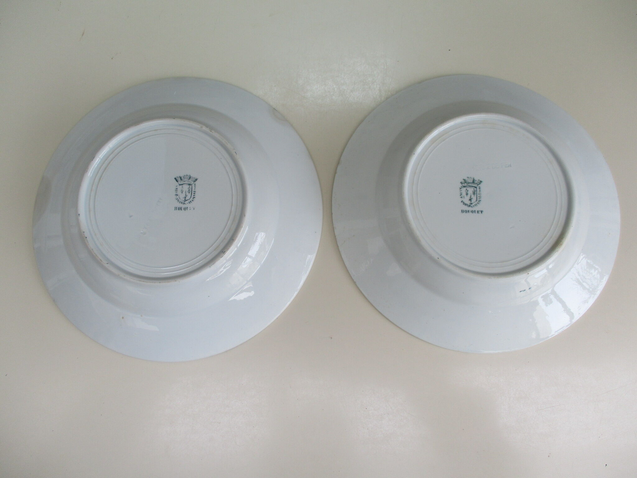 Terre de fer Saint Amand Hamage plates