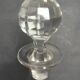 Etched glass carafe
