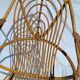 Adult chair rattan oval feet metal