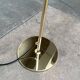 Lampadaire Vintage Allemand Style Hollywood Regency en Laiton par Florian Schulz
