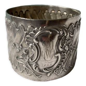 Silver napkin ring XIXth