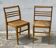 Pair of chairs by René GABRIEL, reconstruction period 1950