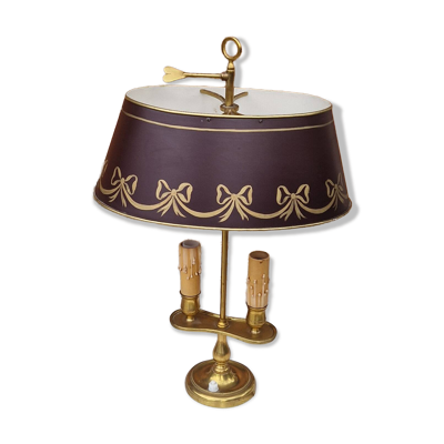 Lampe bouillotte en bronze