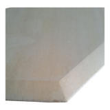 Hexagonal travertine dining table 80s