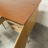Baumann desk and chair set 1960 compass legs