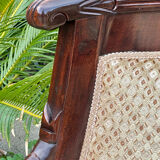 Mobilier de salon en Acajou Massif D’époque Empire