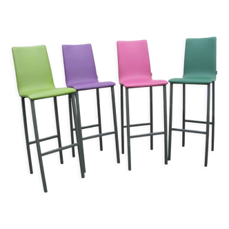 Lot de 4 chaises de bar